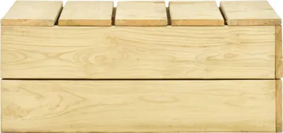 Zdjęcie produktu dla vidaXL Stolik ogrodowy 75x75x31 cm impregnowane drewno sosnowe
