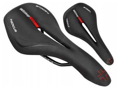 Produktbild von Wittkop Medicus Twin 7.0 Gel Fahrradsattel Schwarz