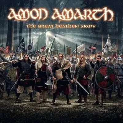 Obrázek produktu pro Amon Amarth - The Great Heathen Army (Off White Marbled Coloured) (LP)