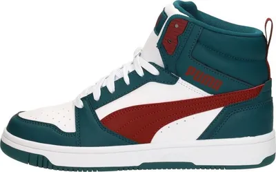 Produktbild von Puma Puma Rebound V6 Mid Jr  Sneakers Hoog - Groen - Maat 38