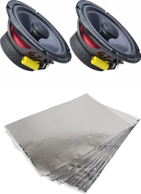 Produktbild von Lautsprecher Ground Zero GZRF 6.5SQX inkl. Renegade Dämmpaket REN18SD -