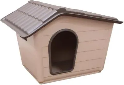 Produktbild von Famanu Hundehütte Außen - Große Hunde, Beige