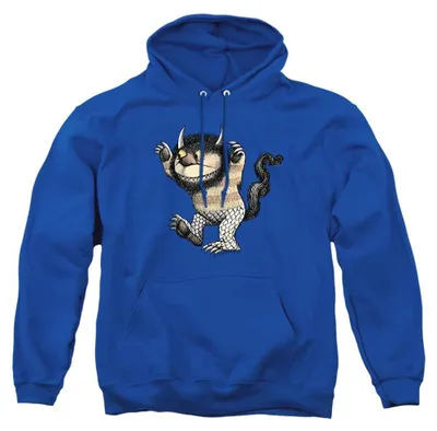 Productafbeelding van Where The Wild Things Are - Hoodie voor heren/dames, uni model, TV40534 (maat S) (koningsblauw)