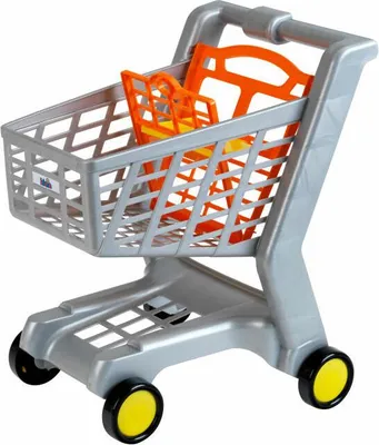 Produktbild von Theo Klein Shopping Center Einkaufswagen, Kaufmannsladen Zubehör, Kinder Spielzeug, 9690