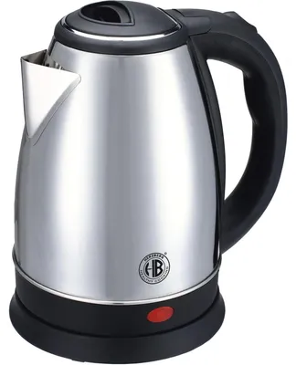 Edelstahl-Wasserkocher, 1,8 l, 1500 W, drahtlos, silber