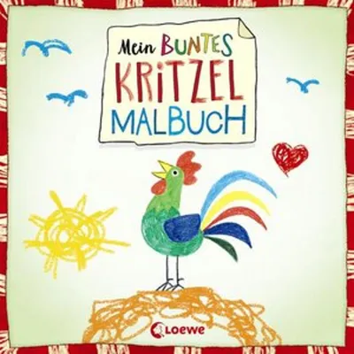 Produktbild von Mein buntes Kritzel-Malbuch (Hahn)