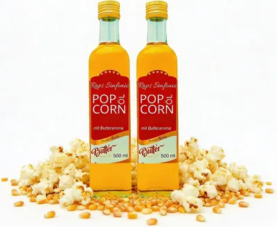 Obrázok produktu pre Maslový olej na popcorn 1 liter pre kinový popcorn – Hopser Funfood
