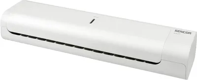 Obrázek produktu pro SENCOR SLA 211 Laminovačka na dokumenty do velikosti A4, používá folie/pouzdra 150–250 (2×75 – 2×125) mikronů, rychlé zahřátí do 2 min, tichý podávací mechanizmus, funkce ABS, rychlost až 400mm/min