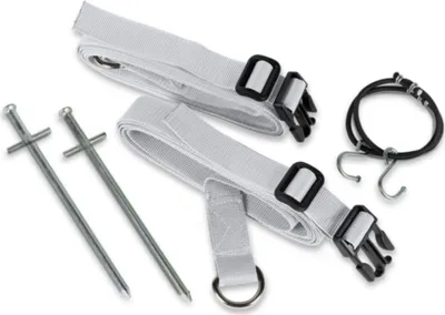 Produktbild von Dometic Sturmband Set für Vorzelte & Markisen, hohe Stabilität, inkl. Heringe und Spanner