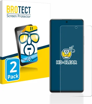 Produktbild von 2x Für Xiaomi 11T / 11T Pro Schutzfolie BROTECT Displayschutz Display Schutz Folie Klar Transparent