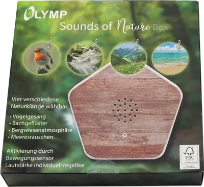 Zdjęcie produktu dla Olympia Sounds of Nature, Biały, 135 mm, 30 mm, 130 mm, 130 g, 183 mm