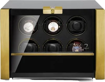 Obrázok produktu pre Modalo - 3906614G - Natahovač hodiniek na 6 hodiniek - Victory black/gold