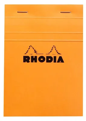 Image de RHODIA Bloc-notes No. 13 DIN A6 kariert orange 80 Blatt