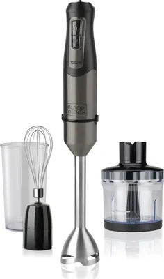 Immagine prodotto di Frullatore a immersione 1000w nero Black+decker BXHBA1000E