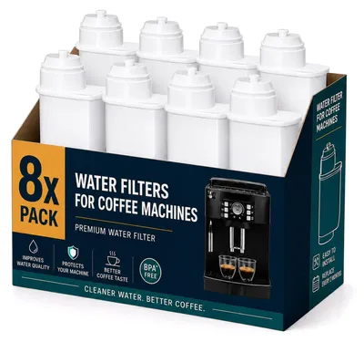Wasserfilter für Siemens EQ Serie, 8 Stück, kompatibel mit Brita Intenza