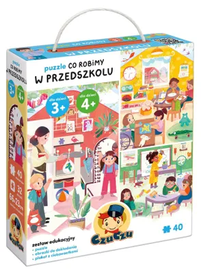 Obrázek produktu pro CzuCzu Puzzle Co robimy w przedszkolu 94027