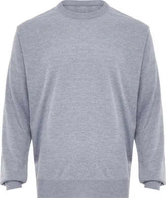 Image de Pull Baradello pour homme - gris clair chiné, XXL