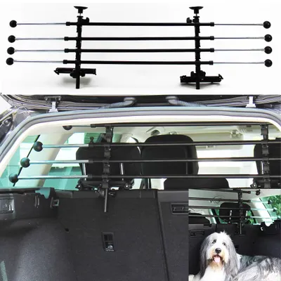 Auto Hunde Transport Gitter Gepäck Trenngitter Schutzgitter H+B VERSTELLBAR !! – Produktansicht
