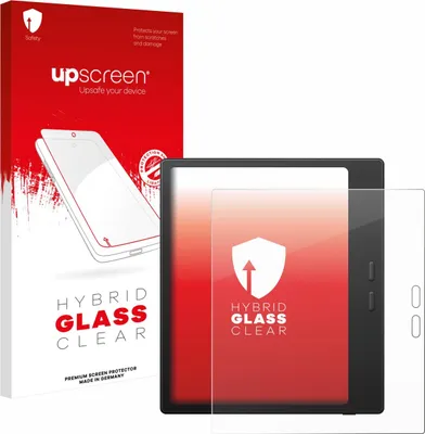 Produktbild von upscreen Schutzglas für Boox Go Color 7 Gen II Schutzfolie Panzer Folie Glas Display Schutz klar