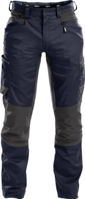 Produktbild von DASSY® Helix Arbeitshose mit Stretch NACHTBLAU/ANTHRAZITGRAU Gr.48 Länge: PLUS
