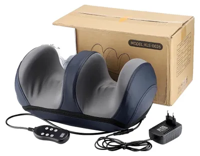 Image de Appareil de massage pour les pieds, télécommande, fonction de compression chauffante, prise électrique européenne