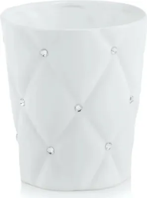 Immagine prodotto di Vaso glamour in Vetroceramica con zirconi bianchi 14 cm