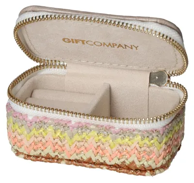 Produktbild von Gift Company Treasure Schmucketui Mini beige 8cm