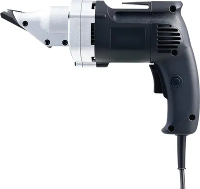 Immagine prodotto di Cesoie elettriche per lamiera - Cesoie per metallo a cavo 4,0 A - Testa girevole a 360° - Velocità variabile - Taglio continuo - Per acciaio da 1,22 mm/1,0 mm in acciaio inox