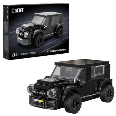 Produktbild von Cada Bauklötze Crossblade Runner Auto 70 Stück