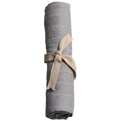 Produktbild von Musselin Windel 65x65 cm Grau / Filibabba