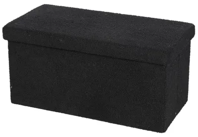 Produktbild von Urban Living faltbare SITZBANK "TEDDY" Aufbewahrungsbox 53521 schwarz