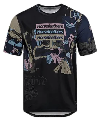 Produktbild von HORSEFEATHERS Bike Jersey Quantum doodle S