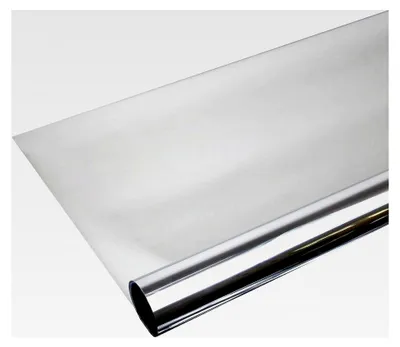 Produktbild von Selbstklebende Spiegelfolie Silber 152cm Breite
