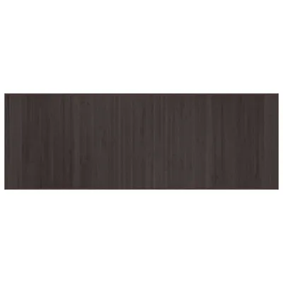 Produktbild von Teppich Rechteckig Dunkelbraun 70x200 cm Bambus