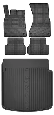 Immagine prodotto di Tappetini gomma SolidPRO + baule DryZone per Audi A7 2011-2018 5 pezzi