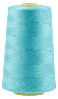 Produktbild von 4572m Qualitäts Overlock-Garn Overlock-Nähgarn Farbe 821 - 860, Farbe:A832 helltürkis