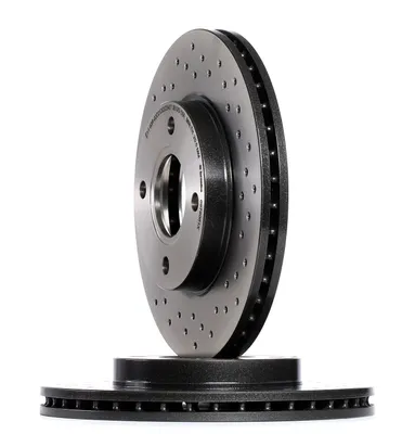Produktbild von 2x BREMBO Bremsscheibe 09.7806.1X für FORD Fiesta Mk6 Schrägheck (JA8 JR8) 44mm