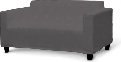 Produktbild von Dekoria Bezug für Klobo Sofa, dunkelgrau, Klobo