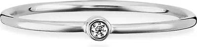 Produktbild von cai Ring 925/- Sterling Silber weiß 054 (17,2) Zirkonia weiß 360273653R