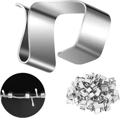 Produktbild von 50 Stahl Schraubenzieherhalter, Kerzenhalter, Spülarmhalter, Lichtschraubenhalter, Halter für sichere Befestigung