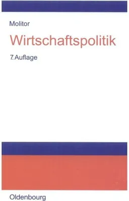 Produktbild von Wirtschaftspolitik