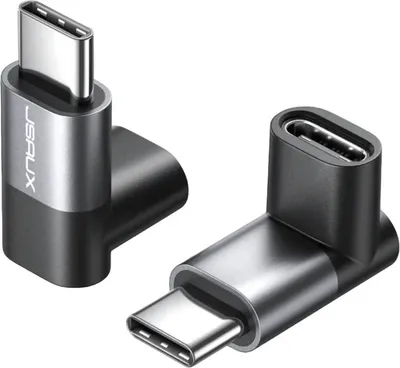 Zdjęcie produktu dla Adapter wtyczki kątowej JSAUX 90 stopni męski do konsoli tabletu Steam Deck