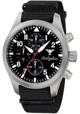 Produktbild von KHS - Armbanduhr - Herren - Airleader Steel Chronograph - KHS.AIRSC.NB