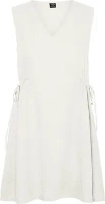 Produktbild von Vero Moda Beate Kurzes ärmelloses Kleid Weiß L Frau Weiß L