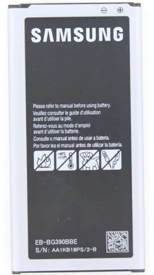 Produktbild von Akku für Samsung EB-BG390BBE Li-Ion 3,85 Volt 2800 mAh schwarz.