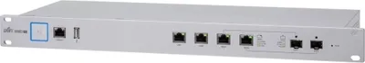 Produktbild von Ubiquiti USG-PRO-4, 2048 MB, 10,100,1000 Mbit/s, 484 mm, 164 mm, 44 mm, 2,3 kg