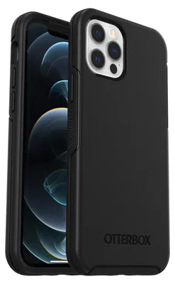 Image de OTTER PRODUCTS Otterbox Symmetry - ProPack BULK Coque arrière Apple iPhone 12, iPhone 12 Pro Noir