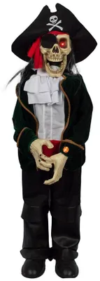 Produktbild von Figur Geister Pirat mit Licht, Bewegung und Sound - 100 cm