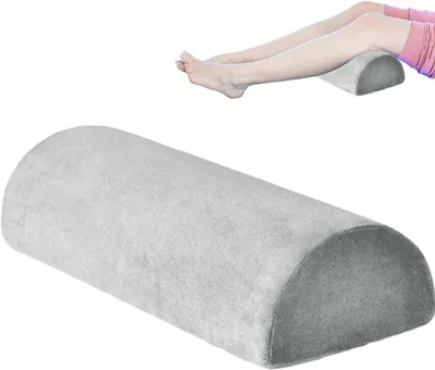 Obrázek produktu pro Pooperační ortopedický polštář ve tvaru půlměsíce, elevace nohou/zad, bederní opěrka nohou