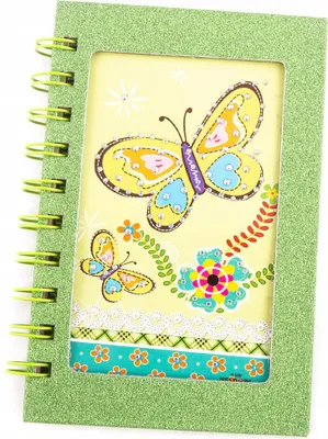 Produktbild von Kinder Tagebuch mit Schloss A6 Notizbuch 11x15cm Liniert Bunt Verschließbar Geschenk